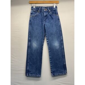 Wrangler ~ Kids Western Jeans ~ 13MWZ BLUE ~ 9 Regular Adjustable Waist